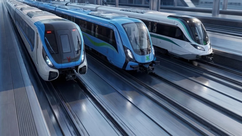 Metro Trains in the Greater Bay Area