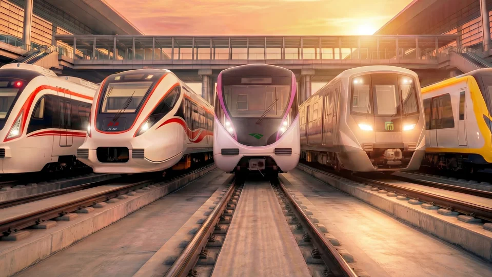 Metro Trains in the Beijing-Tianjin-Hebei region