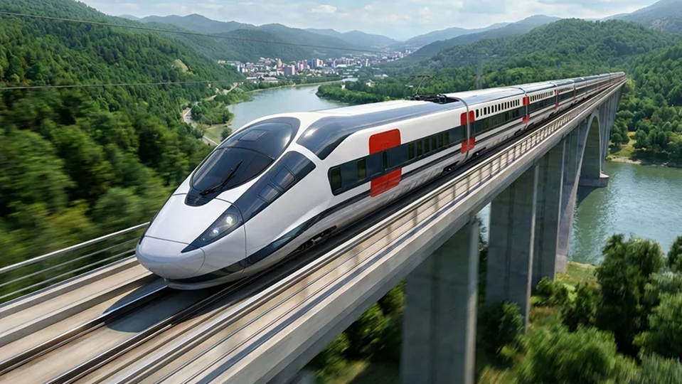 CRH3X  doubie-deck sleeper motor trainunit